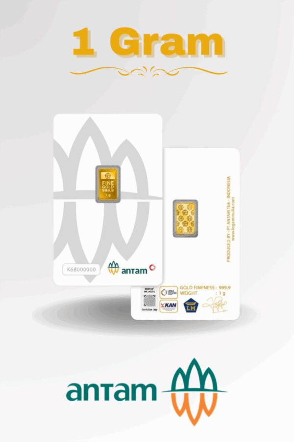 Jual Emas Batangan 1 Gram LM Antam